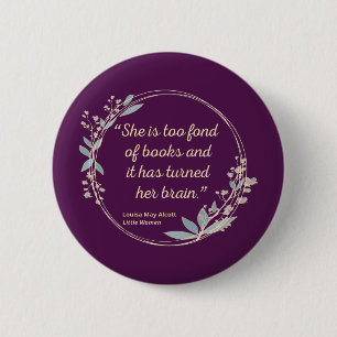 Badge Rond 5 Cm Little Women Quote II - Cute Style