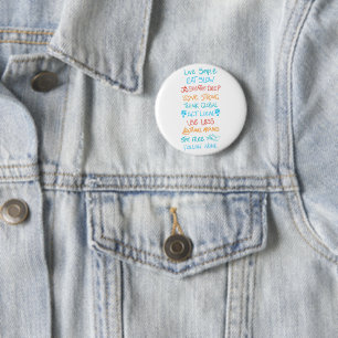 Badge Rond 5 Cm Live Simple 2