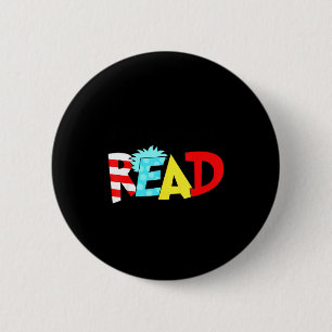 Badge Rond 5 Cm Livre de lecture drôle amateur hommes femmes enfan