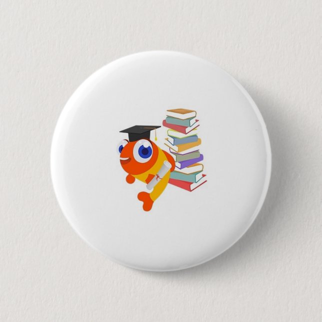 Badge Rond 5 Cm Livre de PalFish (Devant)