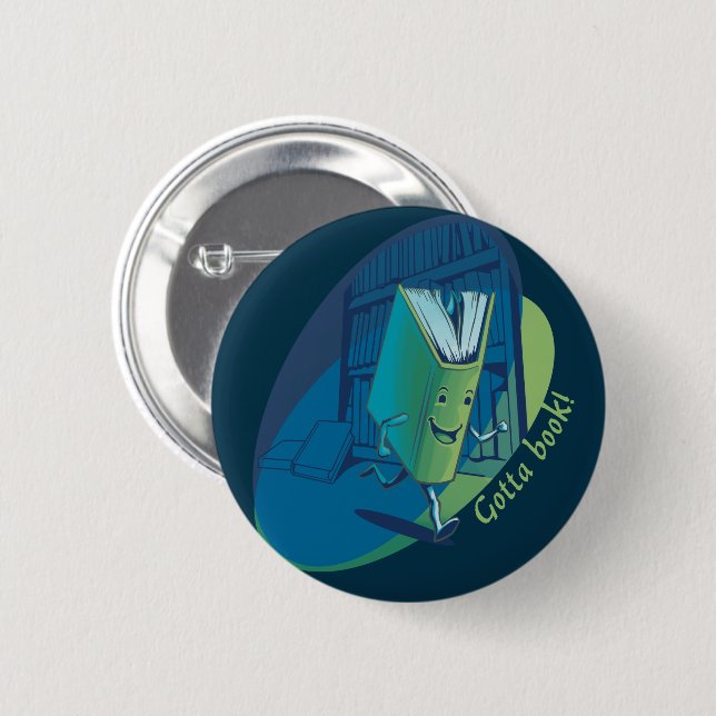 Badge Rond 5 Cm Livre Gotta (Devant & derrière)