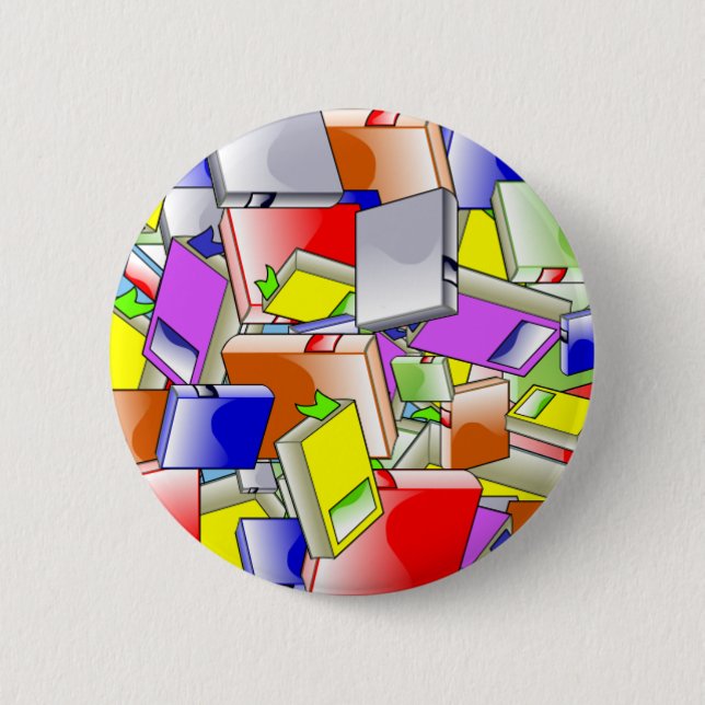 Badge Rond 5 Cm Livres et autres livres (Devant)