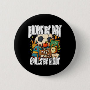 Badge Rond 5 Cm Livres le jour, objectifs la nuit Byck retour à l'