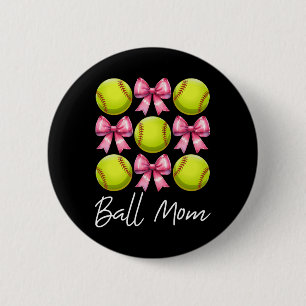 Badge Rond 5 Cm Ll Maman Douce Maman Maman Fête des Mères Rose Coq