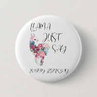 Llama Juste Dire Joyeux Anniversaire