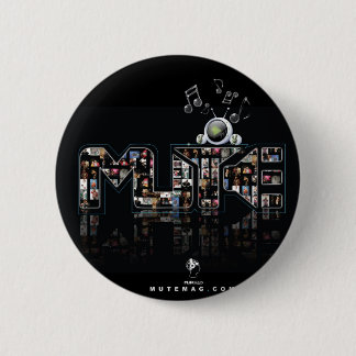 Badge Rond 5 Cm LLC muet de médias
