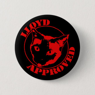Badge Rond 5 Cm Lloyd a approuvé le bouton