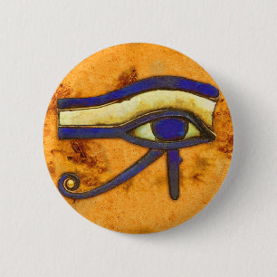 Badge Rond 5 Cm L'OEil de l'Egypte antique