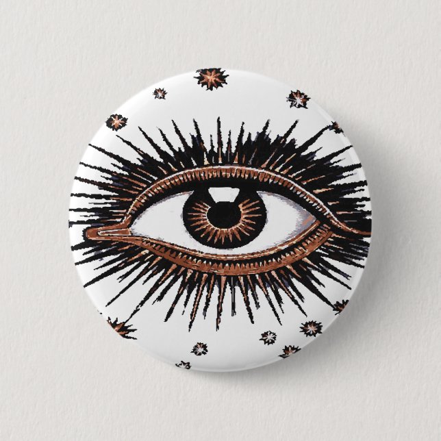 Badge Rond 5 Cm L'oeil de Providence (Devant)
