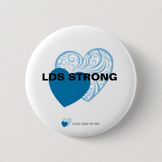 Badge Rond 5 Cm Loeys-Dietz prennent le bouton de coeur