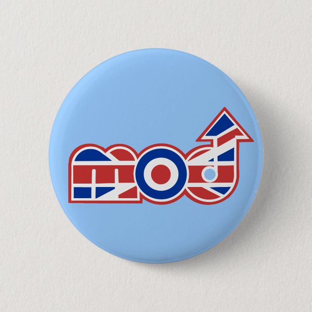 Badge Rond 5 Cm Logo 2 de mod (Devant)