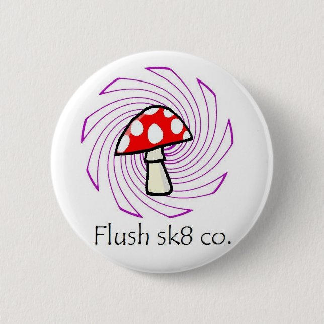 Badge Rond 5 Cm logo affleurant (Devant)
