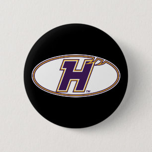 Badge Rond 5 Cm Logo Athlétique des Hawks de Hunter College