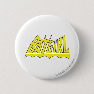 Badge Rond 5 Cm Logo Batgirl