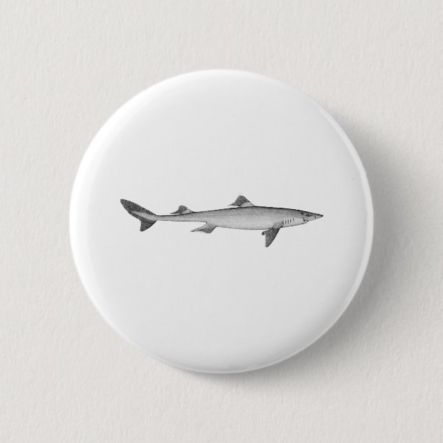 Badge Rond 5 Cm Logo chiens de mer de schéma (Devant)