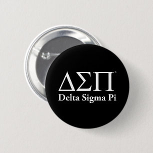 Badge Rond 5 Cm Logo Classique Delta Sigma Pi