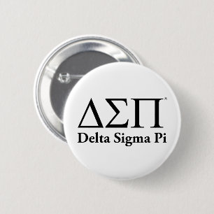 Badge Rond 5 Cm Logo Classique Delta Sigma Pi