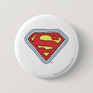 Badge Rond 5 Cm Logo comique de Supergirl