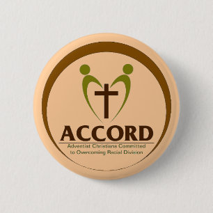 Badge Rond 5 Cm Logo d'Accord