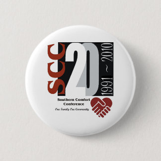 Badge Rond 5 Cm Logo d'anniversaire du bouton SCC