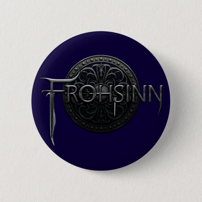 Badge Rond 5 Cm Logo de Frohsinn (Devant)