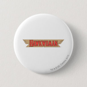 Badge Rond 5 Cm Logo de Hawkwoman