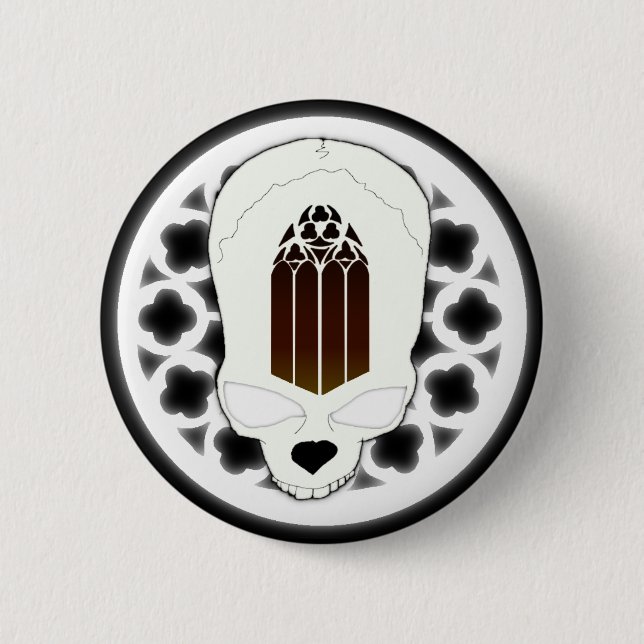 Badge Rond 5 Cm Logo de la cathédrale (Devant)