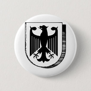 Badge Rond 5 Cm Logo de l'aigle