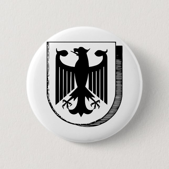 Badge Rond 5 Cm Logo de l'aigle (Devant)