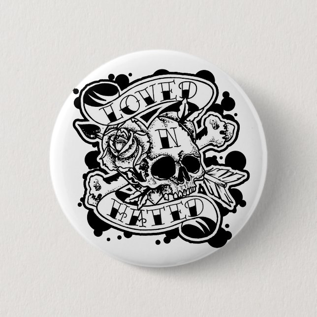 Badge Rond 5 Cm Logo de LNH (Devant)