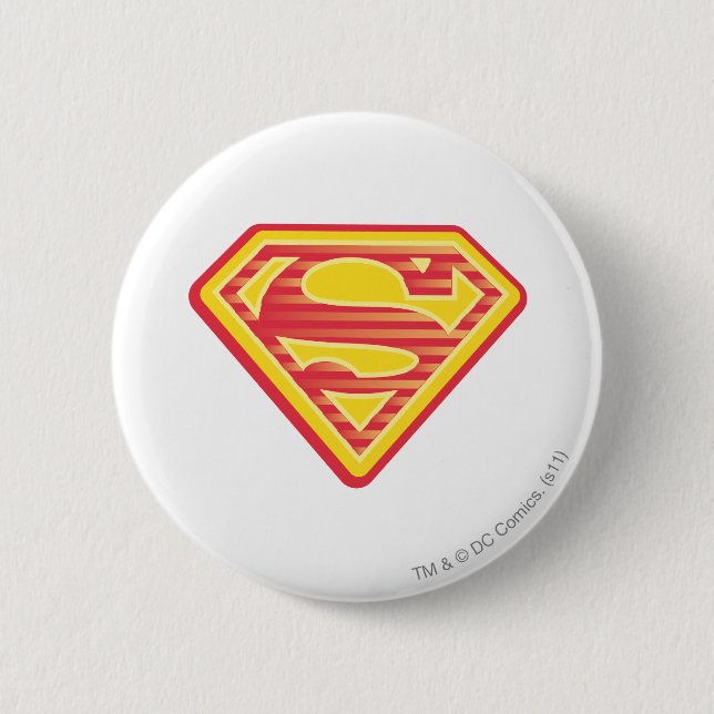Badge Rond 5 Cm Logo de Supergirl Far Out (Devant)