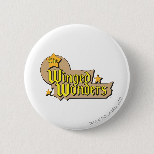 Badge Rond 5 Cm Logo de Wingwonders (Devant)
