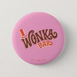 Badge Rond 5 Cm Logo de Wonka Bar