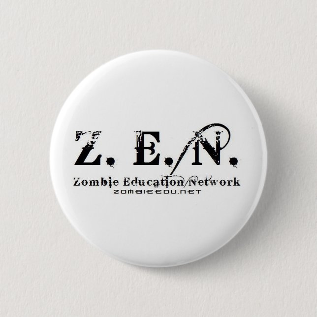 Badge Rond 5 Cm logo de zen (Devant)