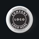 Badge Rond 5 Cm Logo d'entreprise et site Web d'entreprise personn<br><div class="desc">Ajoutez le logo et l'identité de votre entreprise à ce bouton ainsi qu'au lien et au slogan de votre site Web en cliquant sur le bouton "Personnaliser" ci-dessus. Ces boutons de marque peuvent annoncer votre entreprise les afficher et les doubler comme un swag d'entreprise. Disponible en d'autres couleurs et tailles....</div>