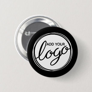 Badge Rond 5 Cm Logo d'entreprise personnalisé