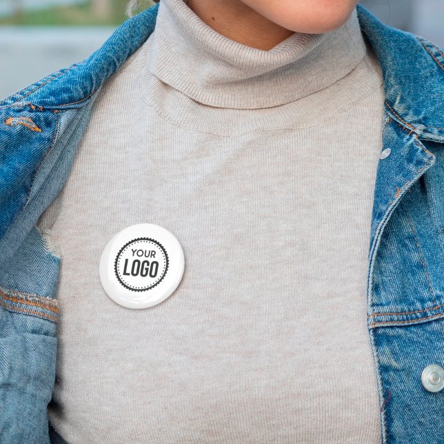 Badge Rond 5 Cm Logo d'entreprise personnalisé (Créateur téléchargé)