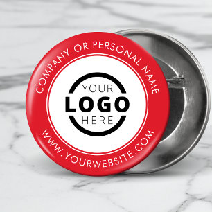 Badge Rond 5 Cm Logo d'entreprise personnalisé Entreprise Marque d