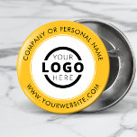Badge Rond 5 Cm Logo d'entreprise personnalisé Entreprise Marque d<br><div class="desc">Créez votre propre épingle de bouton d'épingle personnalisée avec le logo de votre entreprise et le message de marque personnalisé ou les informations de contact. Il s'agit d'un bouton promotionnel donnant-donnant qui permet de commercialiser votre entreprise lors de foires commerciales, de conférences et d'autres événements d'entreprise. Vous pouvez facilement modifier...</div>