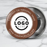 Badge Rond 5 Cm Logo d'entreprise personnalisé Entreprise Marque d<br><div class="desc">Créez votre propre épingle de bouton d'épingle personnalisée avec le logo de votre entreprise et le message de marque personnalisé ou les informations de contact. Il s'agit d'un bouton promotionnel donnant-donnant qui permet de commercialiser votre entreprise lors de foires commerciales, de conférences et d'autres événements d'entreprise. Vous pouvez facilement modifier...</div>