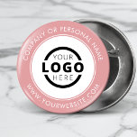 Badge Rond 5 Cm Logo d'entreprise personnalisé Entreprise Marque d<br><div class="desc">Créez votre propre épingle de bouton d'épingle personnalisée avec le logo de votre entreprise et le message de marque personnalisé ou les informations de contact. Il s'agit d'un bouton promotionnel donnant-donnant qui permet de commercialiser votre entreprise lors de foires commerciales, de conférences et d'autres événements d'entreprise. Vous pouvez facilement modifier...</div>