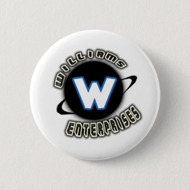 Badge Rond 5 Cm Logo d'entreprises de Williams (Devant)