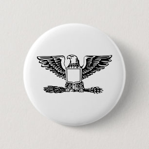 Badge Rond 5 Cm Logo Eagle 2