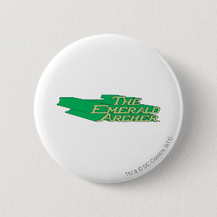 Badge Rond 5 Cm Logo Emerald Archer