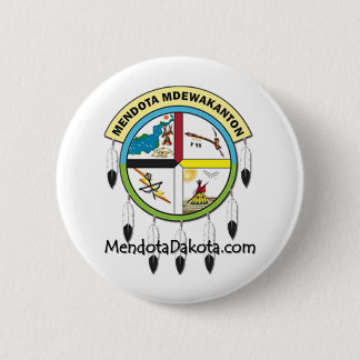 Badge Rond 5 Cm Logo et Webs de MMDC Mendota Dakota