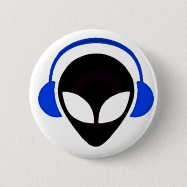 Badge Rond 5 Cm Logo étranger sonique (Devant)