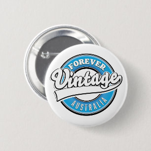 Badge Rond 5 Cm Logo Forever vintage Australie