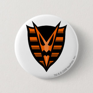 Badge Rond 5 Cm Logo hanté par équipe en bois