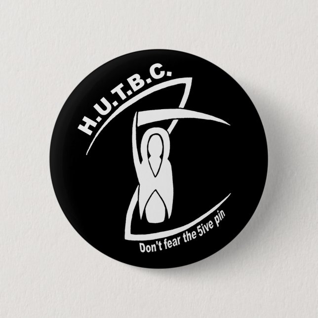 Badge Rond 5 Cm Logo HUTBC 2009-10 (Pin) (Devant)