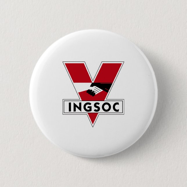 Badge Rond 5 Cm Logo INGSOC (Devant)